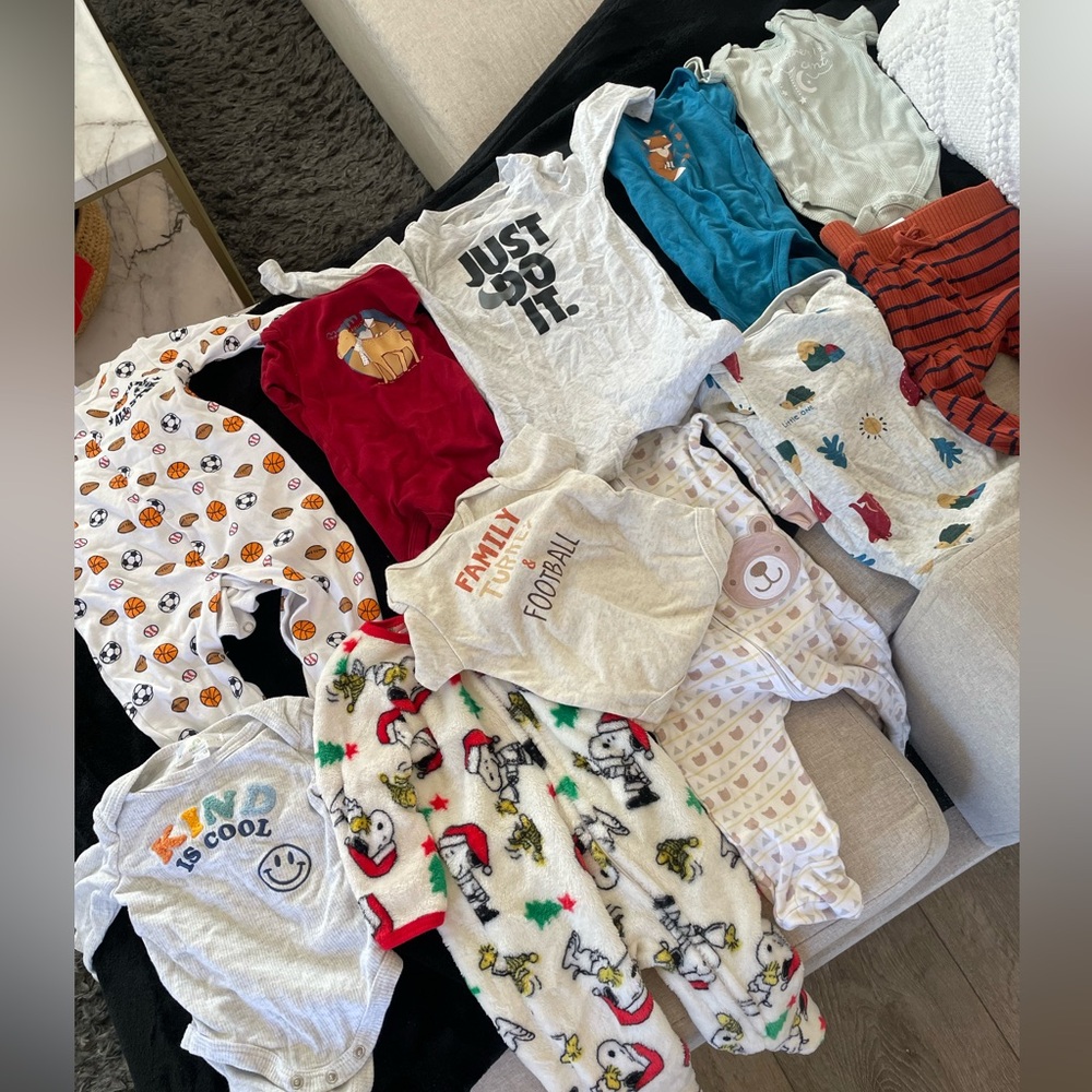 Lot #4 baby boy clothes 6 months